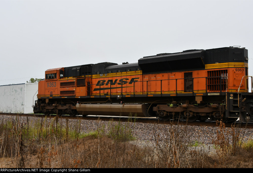 BNSF 9363 Dpu